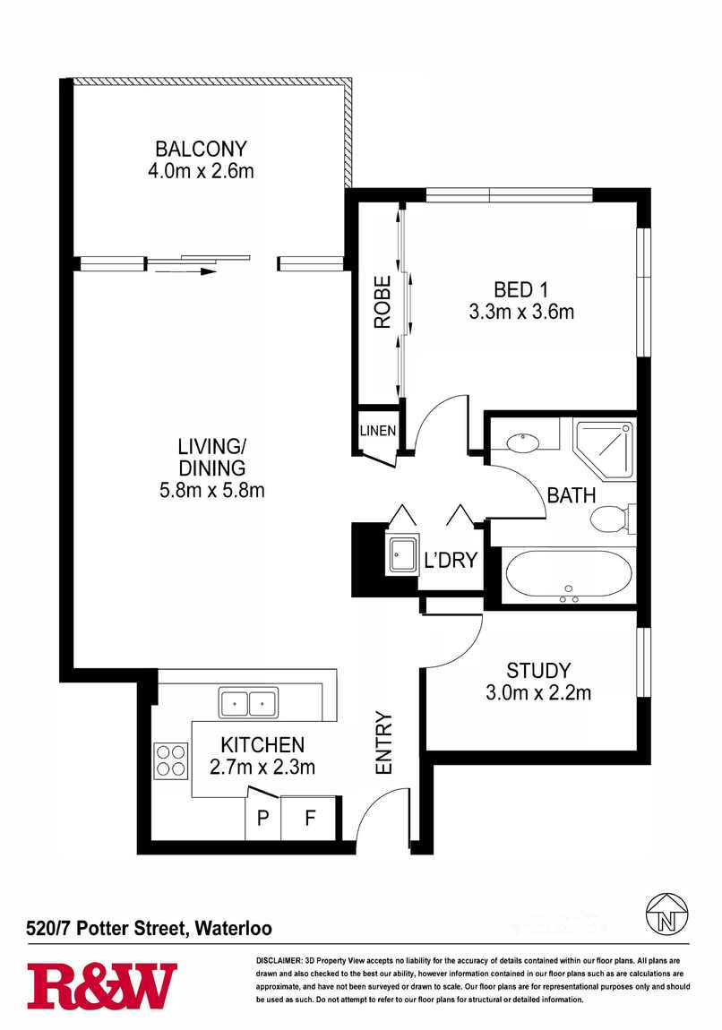 520/7 Potter Street Waterloo