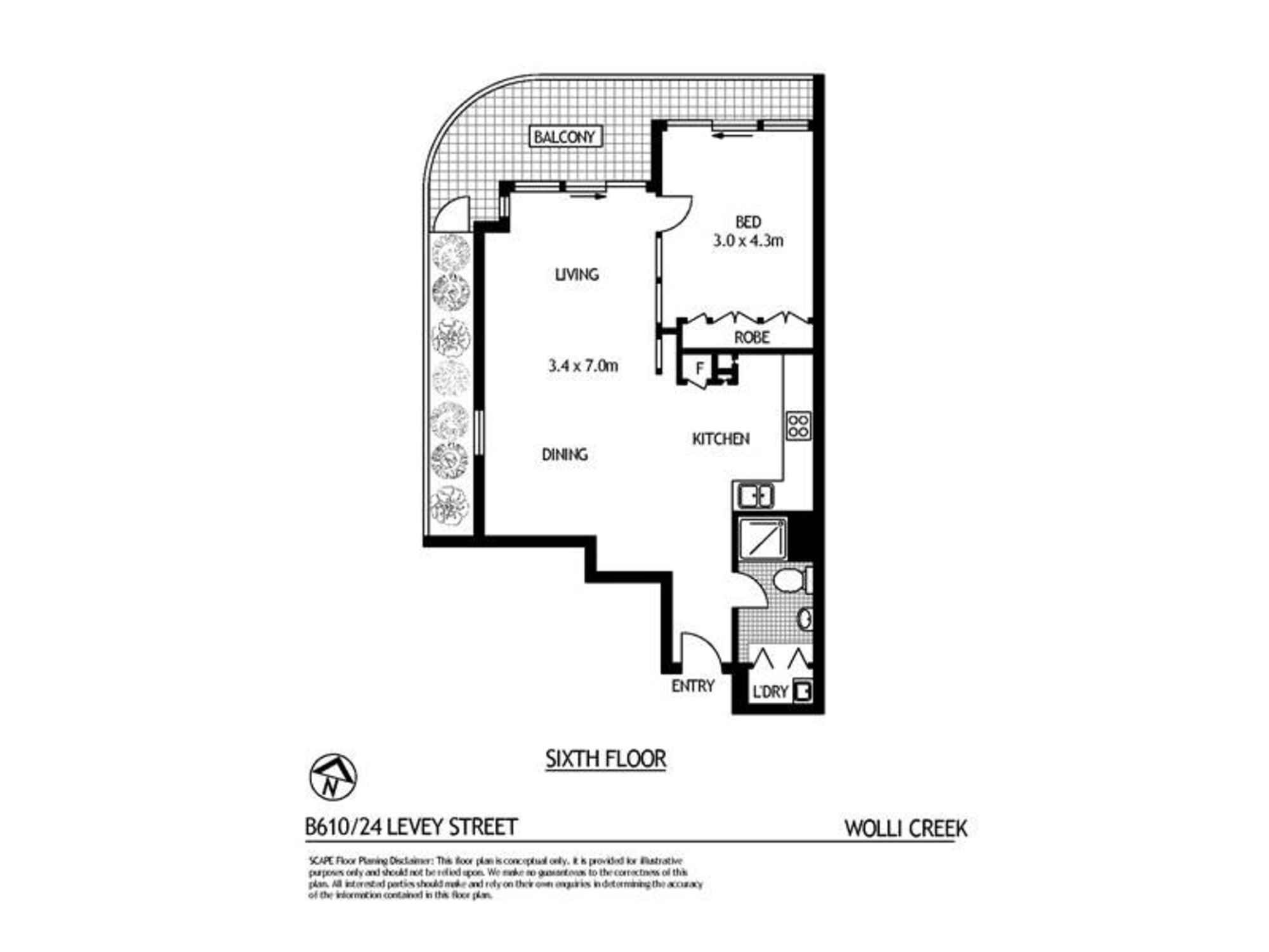 B503/24 Levey Street Wolli Creek