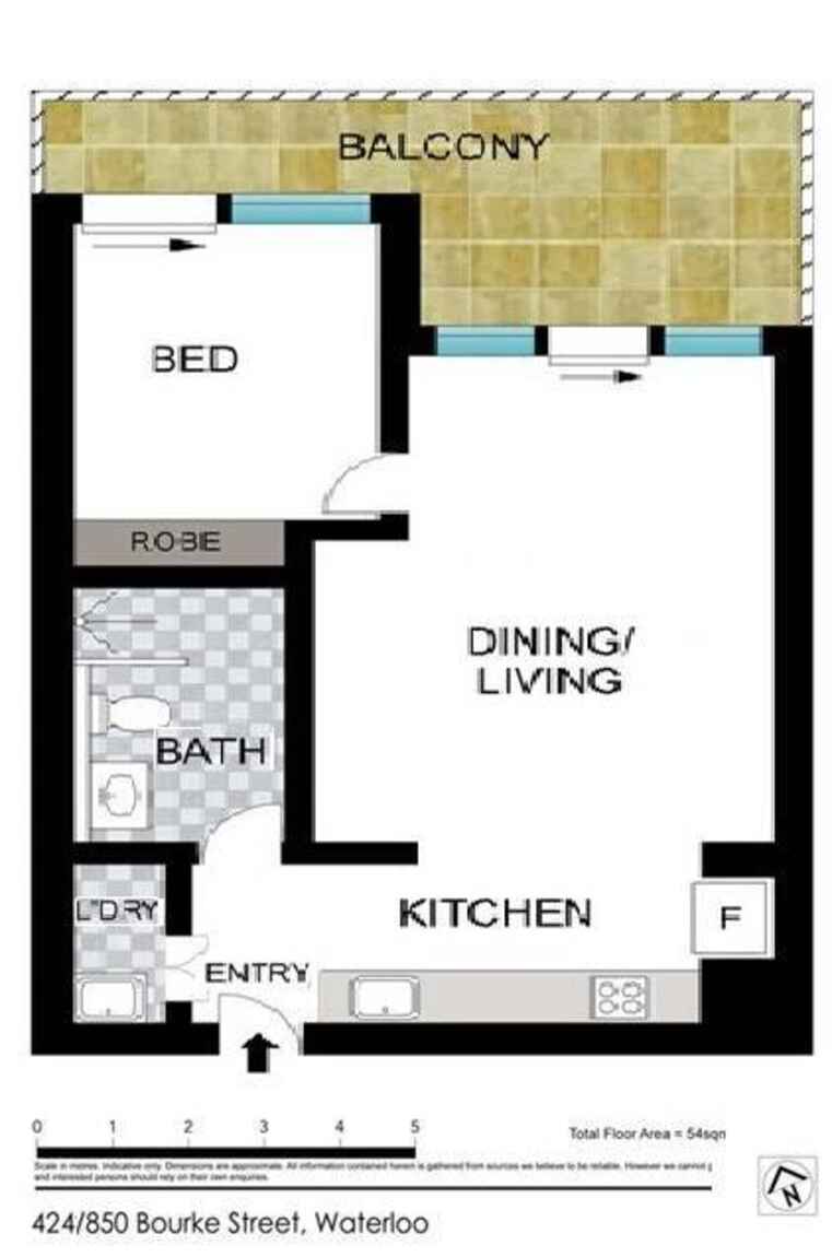 424/850 Bourke Street Waterloo